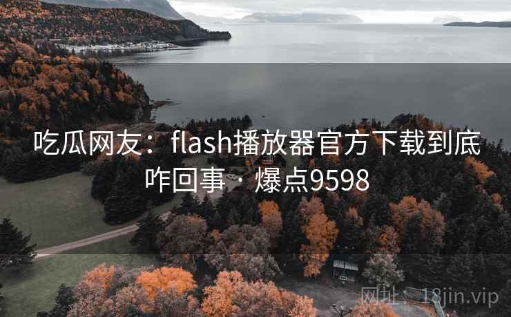 吃瓜网友:flash播放器官方下载到底咋回事 · 爆点9598