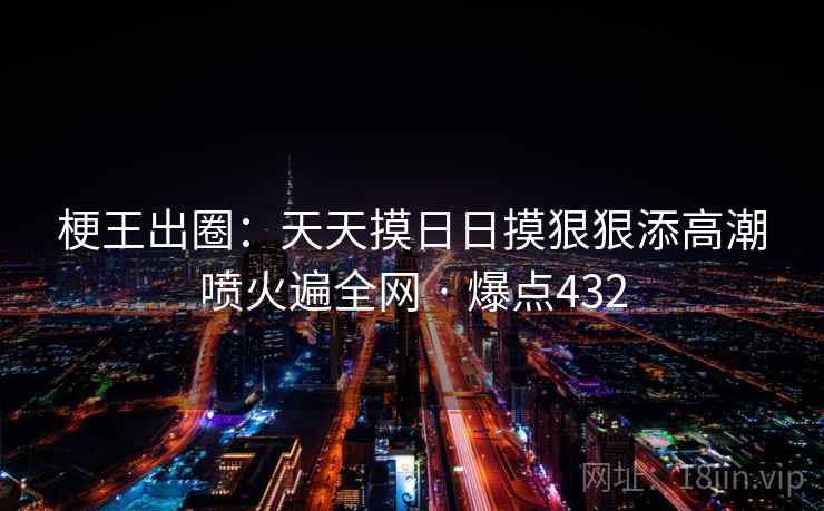 梗王出圈：天天摸日日摸狠狠添高潮喷火遍全网 · 爆点432